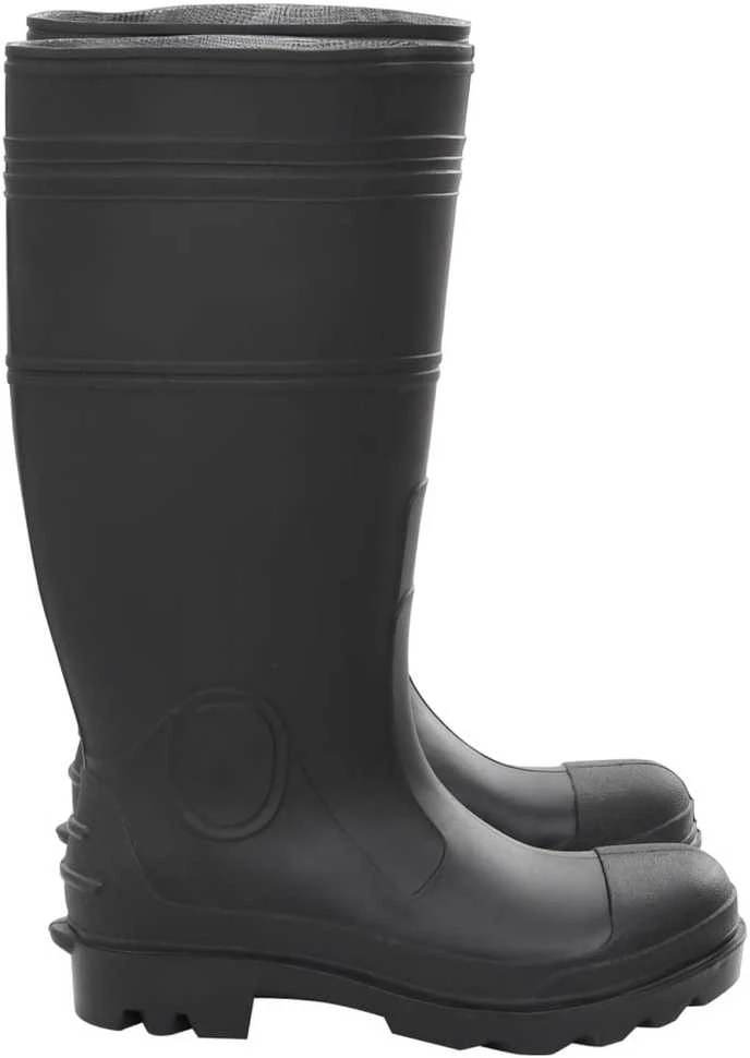 Guminiai batai, juodos spalvos, PVC, 39 dydžio