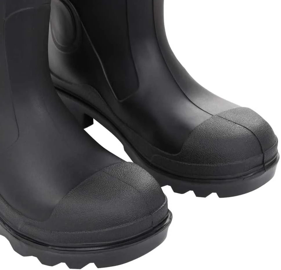 Guminiai batai, juodos spalvos, PVC, 39 dydžio