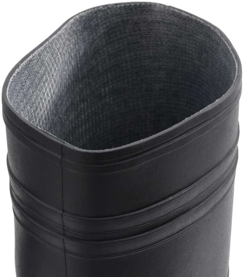 Guminiai batai, juodos spalvos, PVC, 45 dydžio