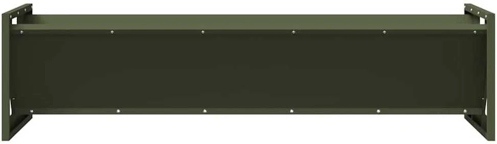 Gyvulių pašarų lova Alyvuogių žalia 108 x 50 x 28 cm 10 kg