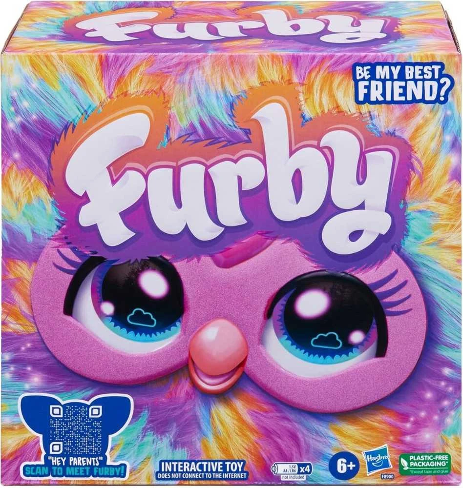 Hasbro Furby Tie Dye F8900 ENG interaktyvus pliušinis žaislas