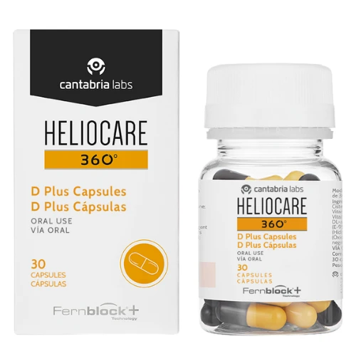 "Heliocare 360 D Plus" 30 kapsulių