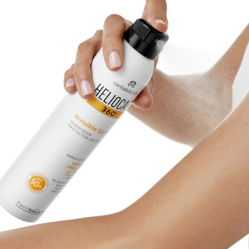 Apsauginis purškiklis kūnui nuo saulės Heliocare 360º Invisible SPF50+ 200 ml