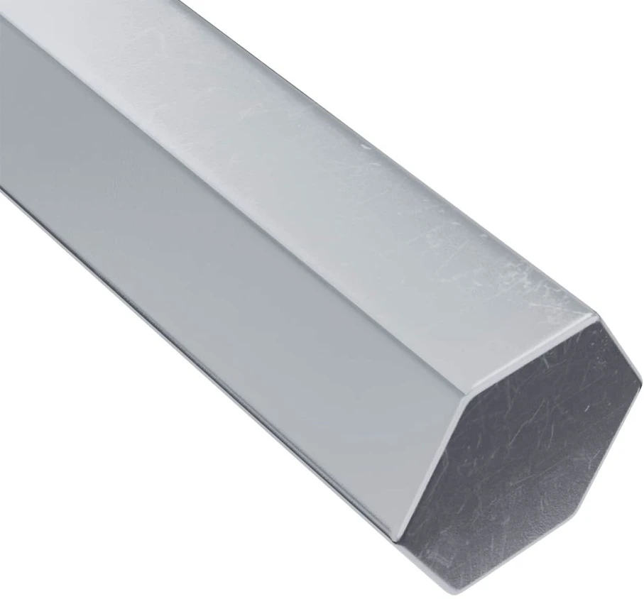 Hex rakto 2 vnt. Sidabrinė 32 x 86 mm Plienas