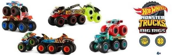 Mattel HOT WHEELS MONSTER TRUCKS 1:64 mastelio džipai (HWN86)