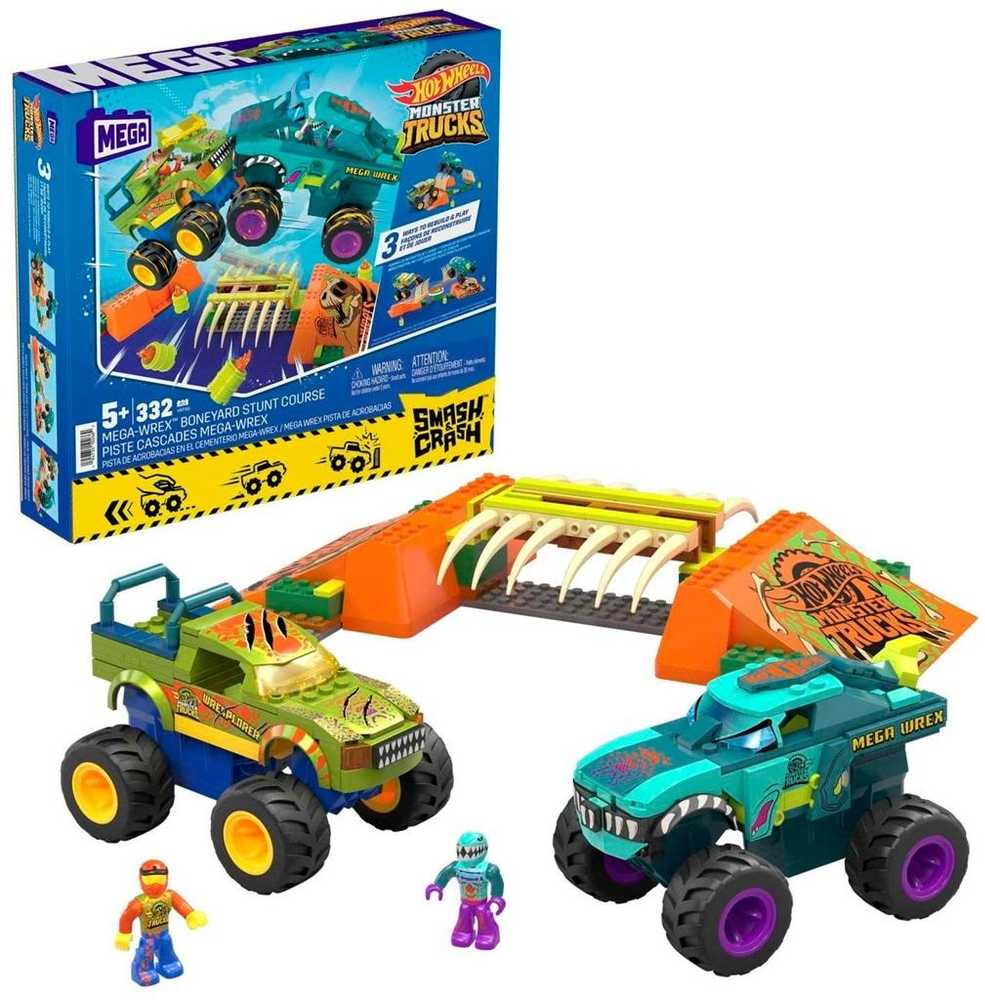 Mega Bloks Hot Wheels Monster Trucks Mega-Wrex HKF89