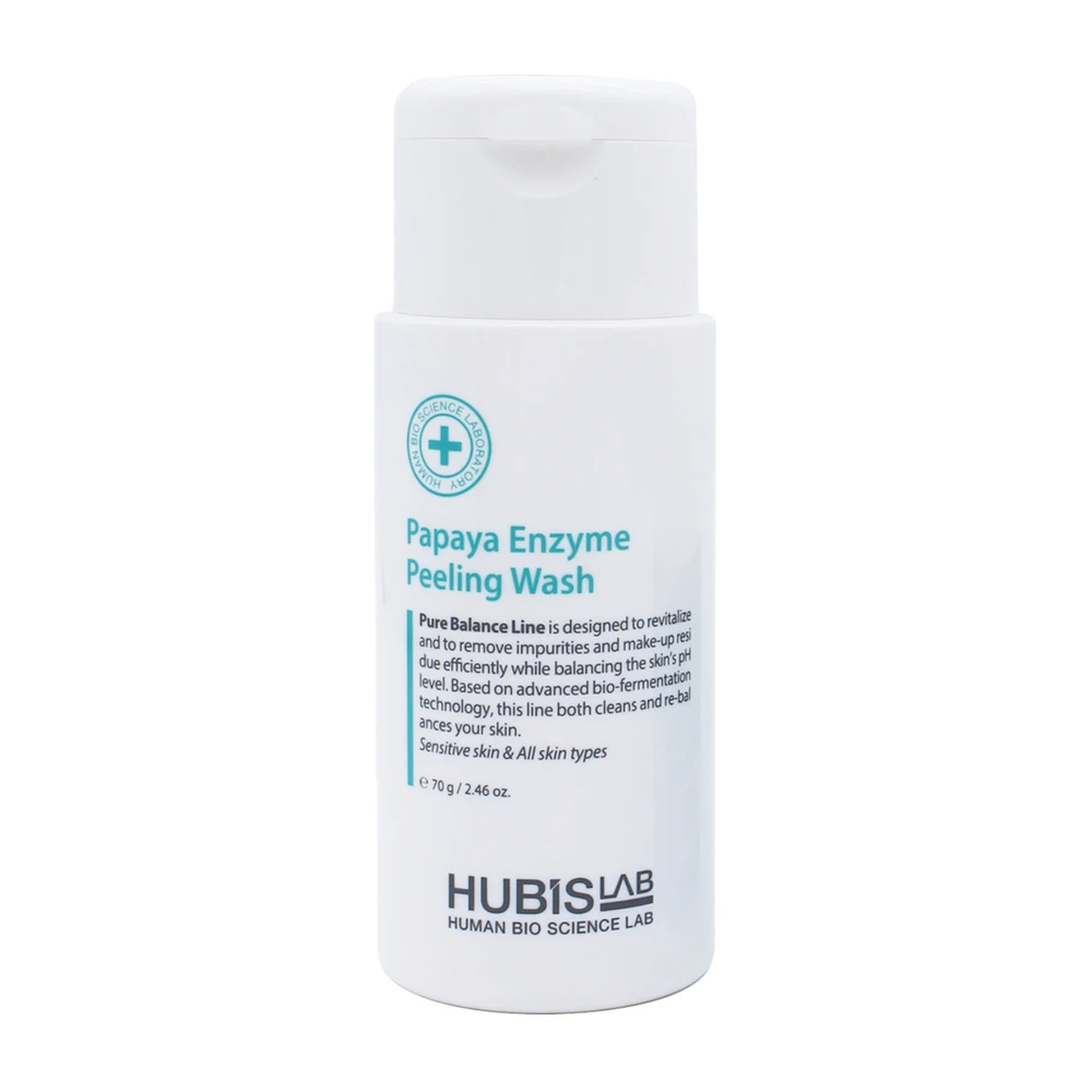 Hubislab pure balance veido šveitiklis su papajos fermentais