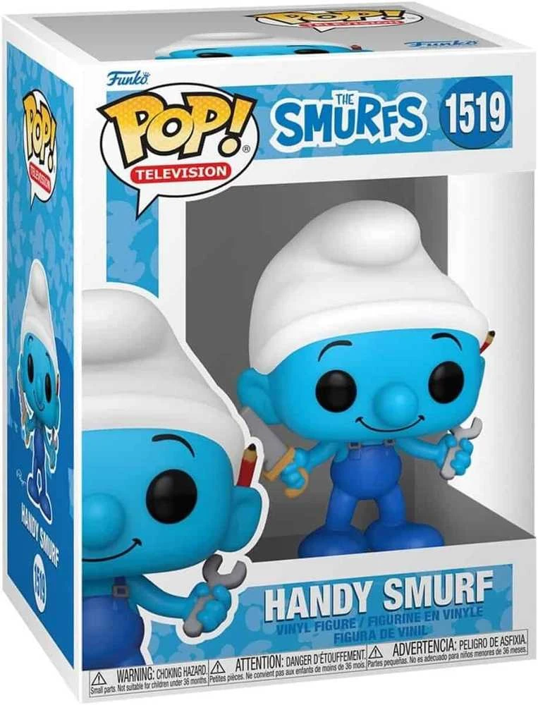 FUNKO POP! Vinilinė figūrėlė: The Smurf - Handly Smurf, 9 cm aprašymas - Prekės nuotrauka