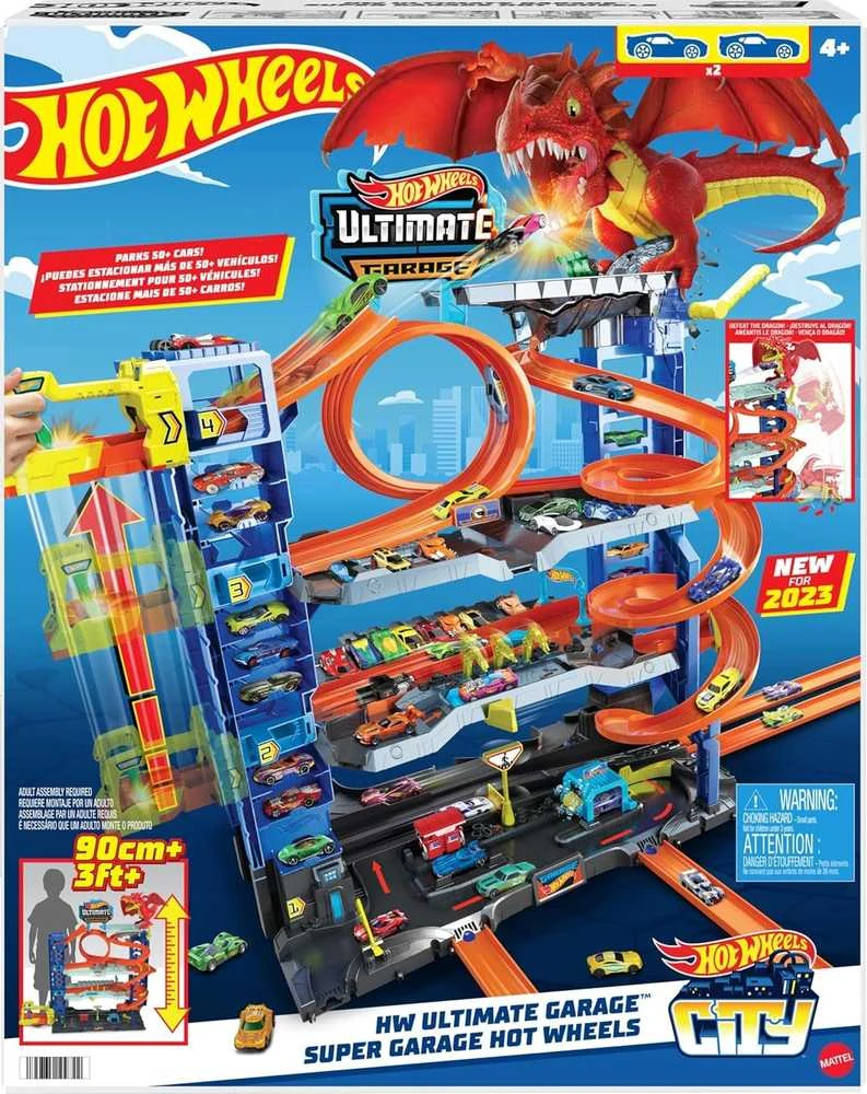 Hot Wheels City žaidimų rinkinys - Didysis garažas