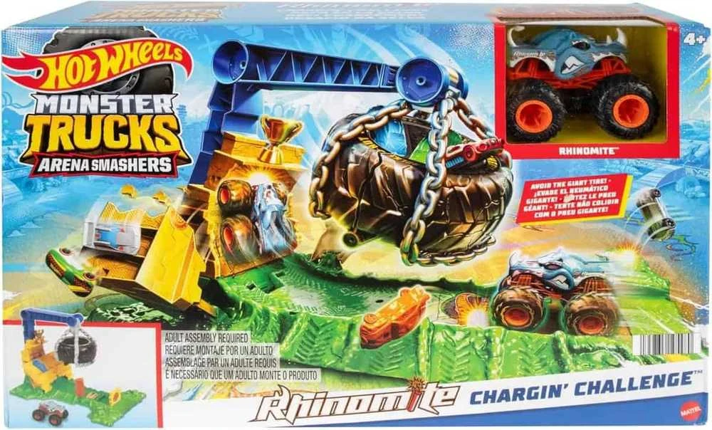 Automobilių trasa Mattel Hot Wheels Rhinomite Chargin Challenge