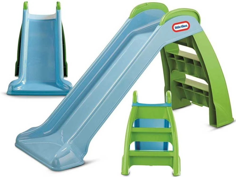 „Little Tikes Garden Slide“ pirmiausia slidinkite mano pirmąjį 95 cm mėlyną