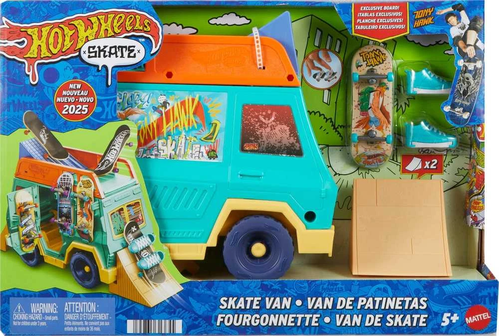 Mattel HOT WHEELS rinkinys – Riedlentininko autobusiukas, įkvėptas Tony Hawk (JGG91)