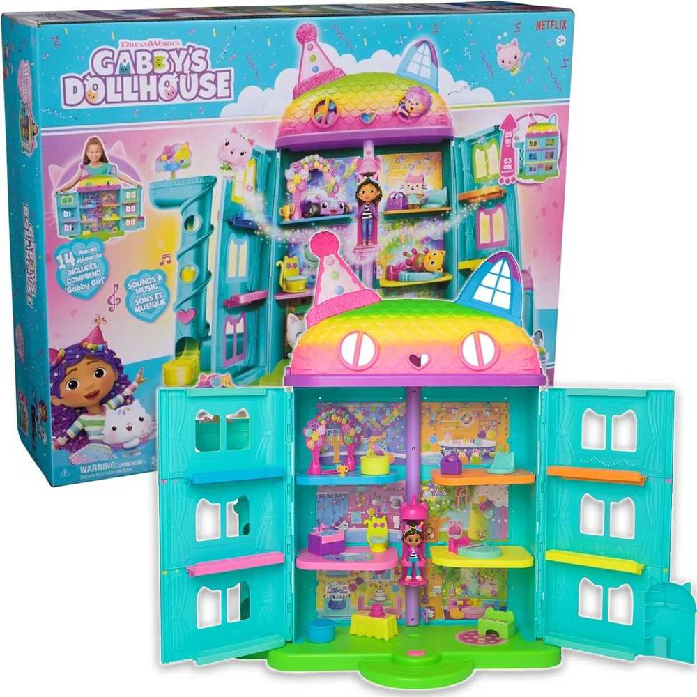 Lėlių namelis Spin Master GABBY´S DOLLHOUSE „Šventė“