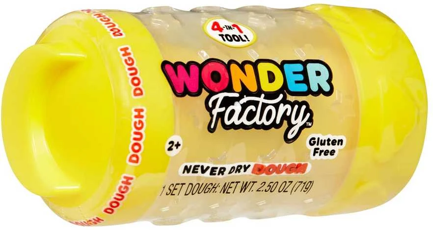 MGA Modelino masė Wonder Factory geltona 594970