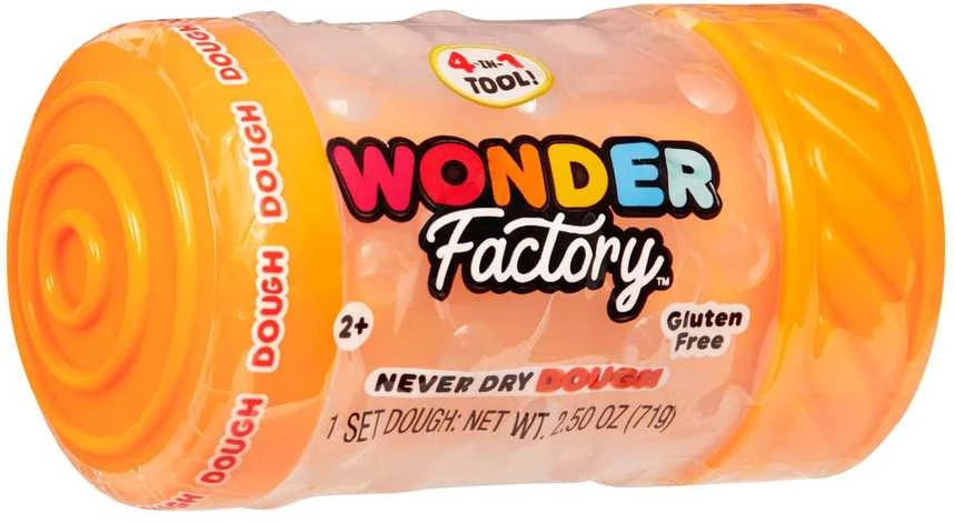 MGA Modelino masė Wonder Factory oranžinė 595083