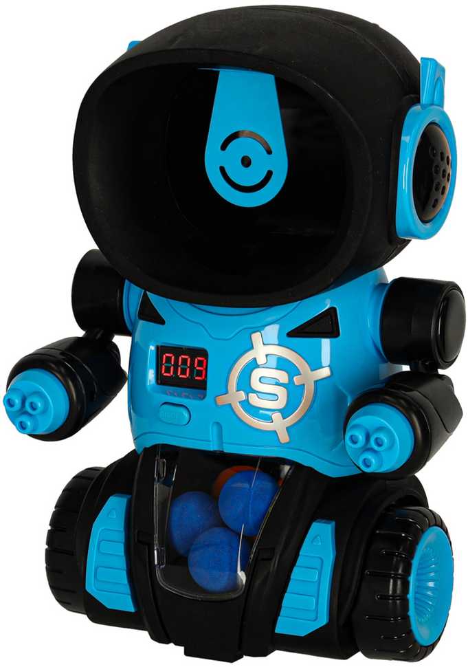 Ikonka Alkanas robotas taikinys šaudymo arkadinis žaidimas rinkinys pistoletas + kamuoliukai