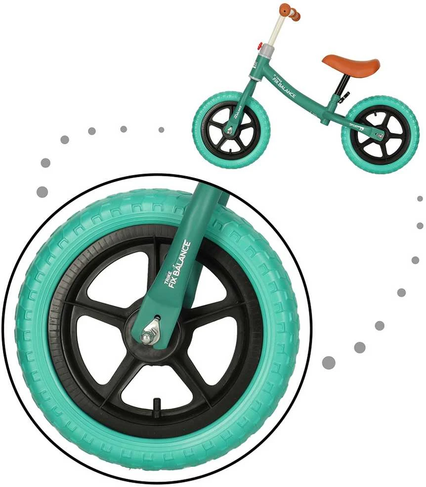 Balansinis dviratukas Trike Fix, Turkio spalvos