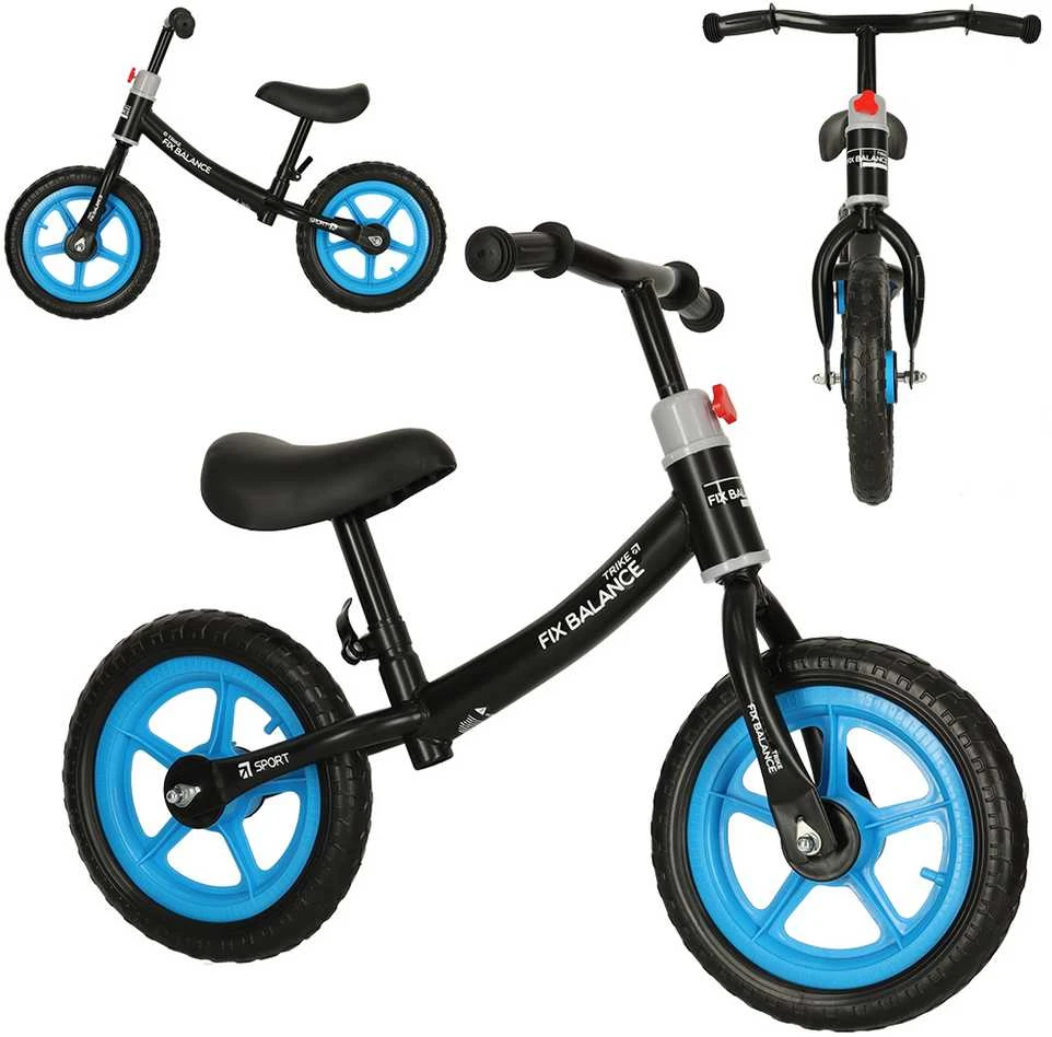 Balansinis dviratukas Trike Fix, Juodos ir mėlynos spalvos