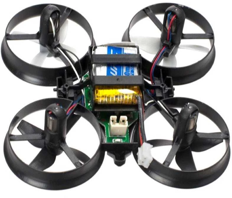 Ikonka JJRC H36 mini 2.4GHz 4CH 6 ašių RC dronas juodas