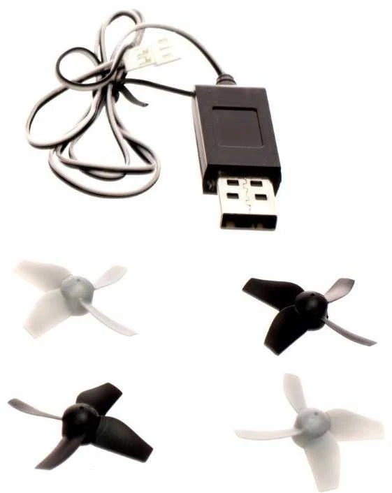 Ikonka JJRC H36 mini 2.4GHz 4CH 6 ašių RC dronas juodas