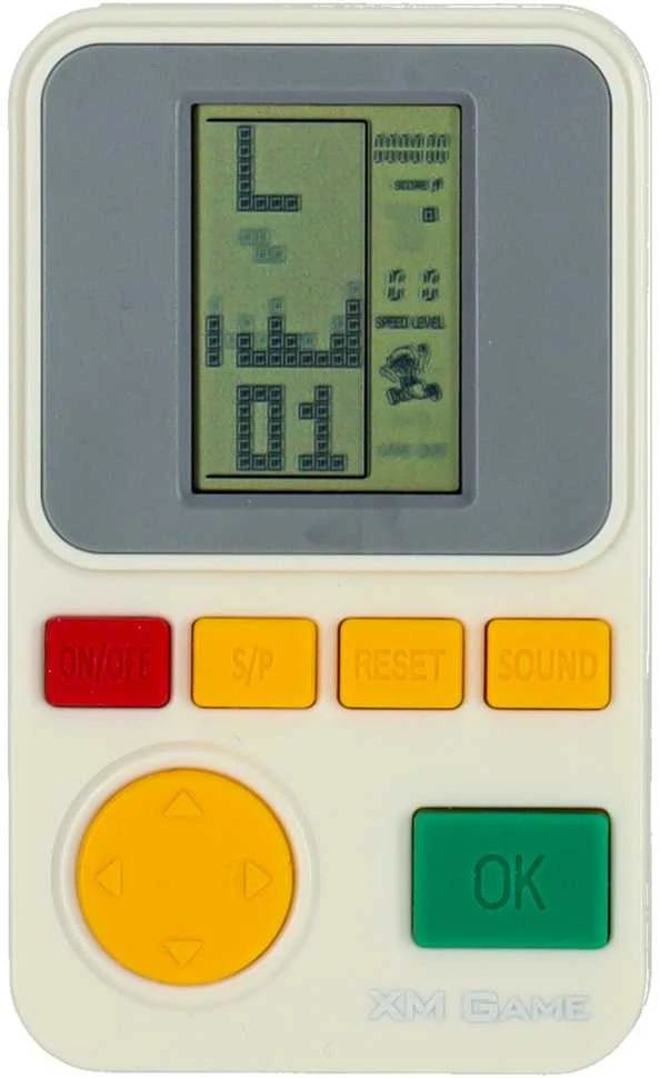 Roger Elektroninė konsolė retro Tetris Brick Game