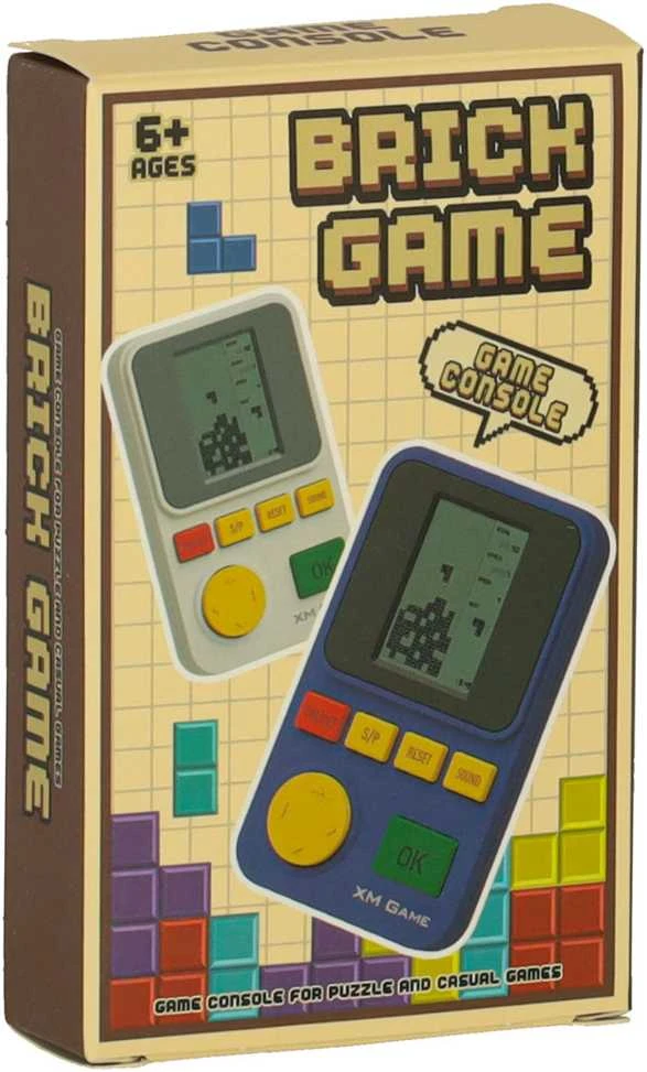 Roger Elektroninė konsolė retro Tetris Brick Game
