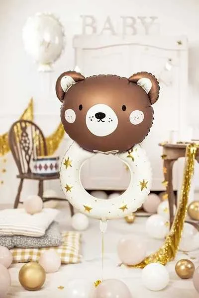 Folijos balionas Rattle bear 45cm x 67cm