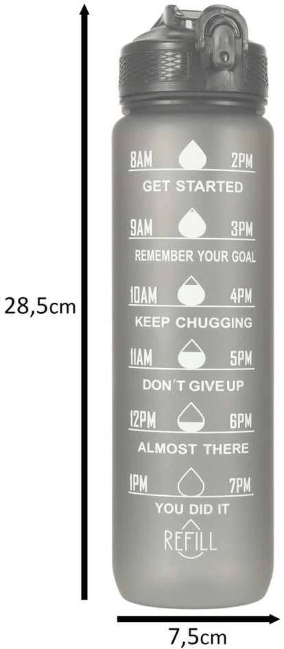 KIK KROSS Gertuvė dviračiui 1000ml Time market bottle