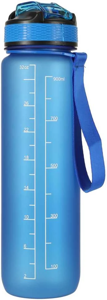 Gertuvė dviračiui 1000ml Time market bottle Mėlyna