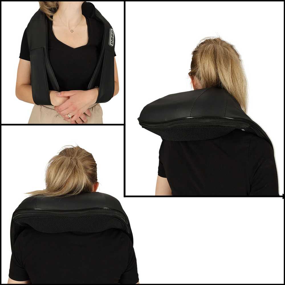 Ikonka Shiatsu kaklo kaklo nugaros šildanti masažinė apykaklė