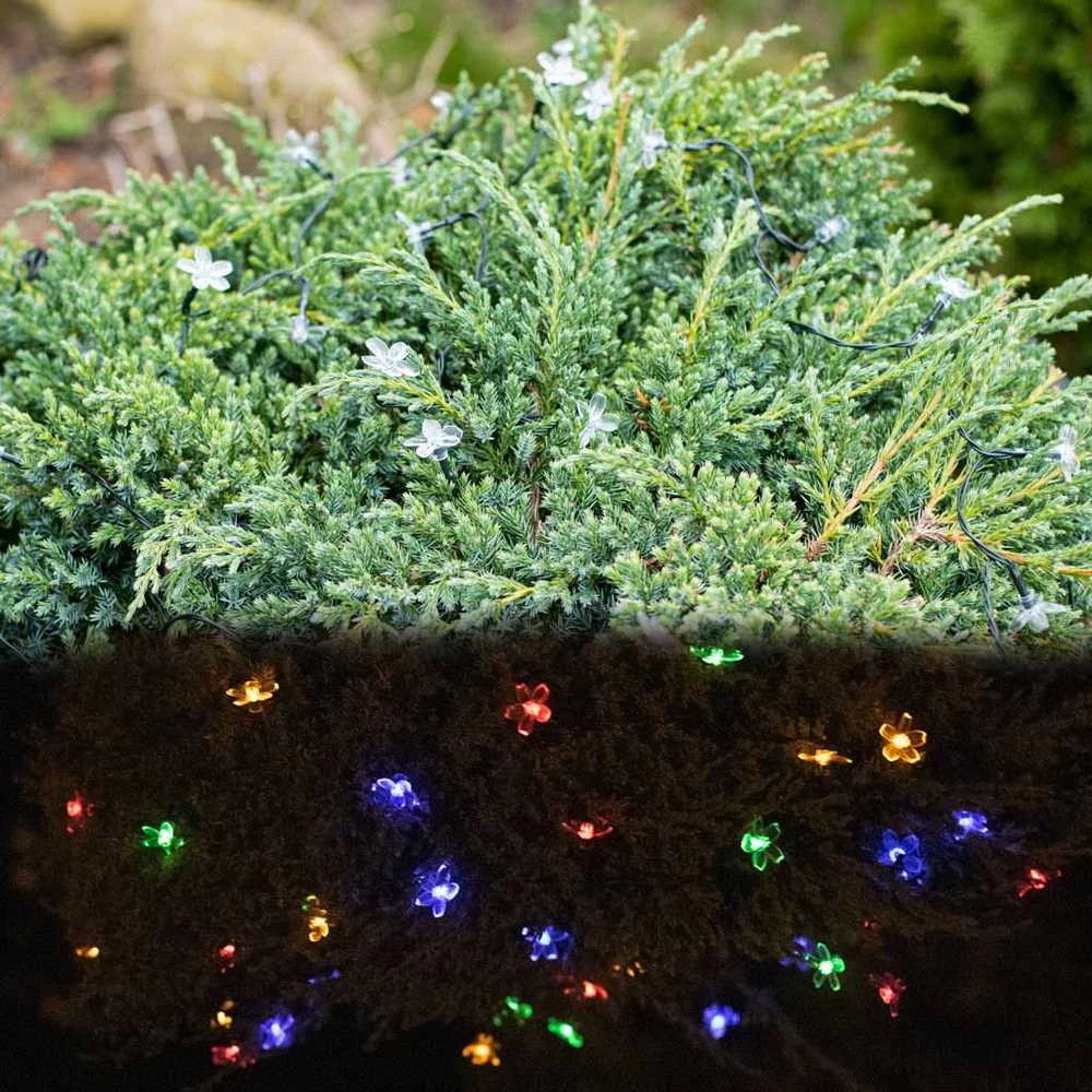Dekoratyvinė saulės girlianda 7 m 50 LED