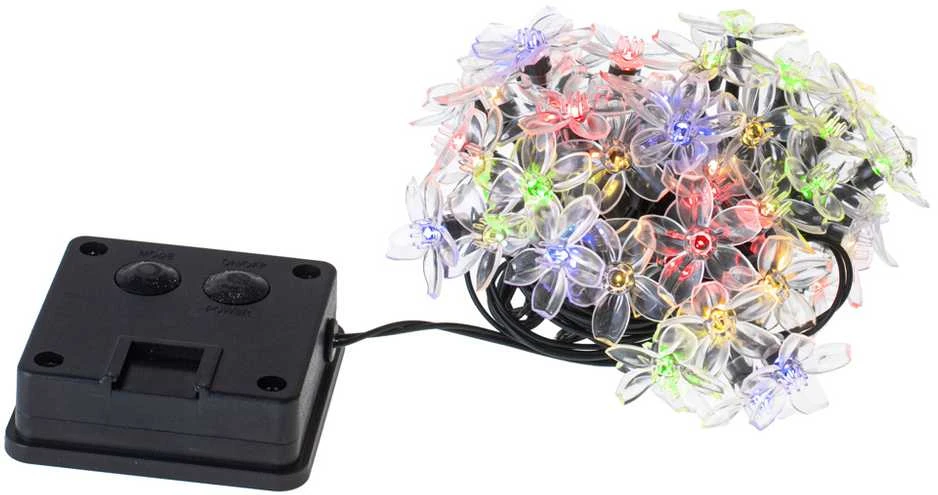 Dekoratyvinė saulės girlianda 7 m 50 LED
