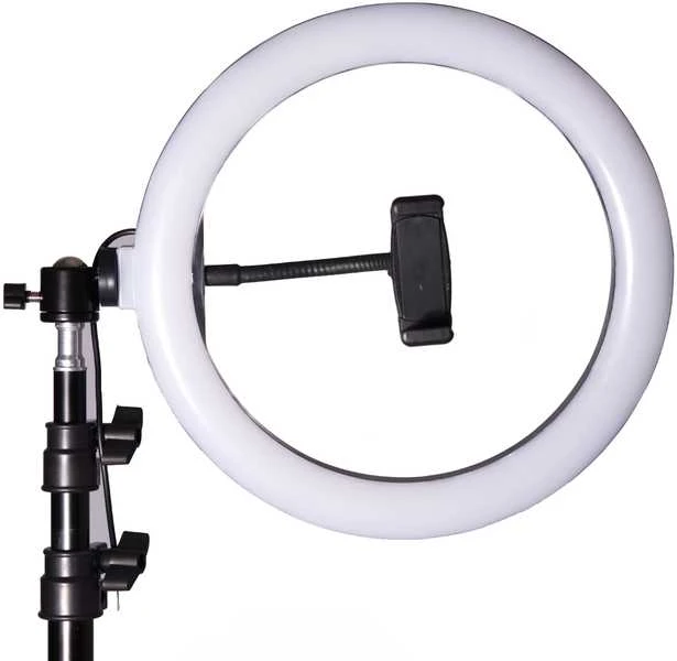Ikonka 60W RING LED selfie makiažo lempa