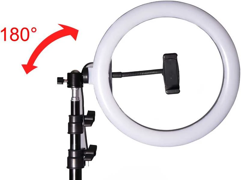 Ikonka 60W RING LED selfie makiažo lempa