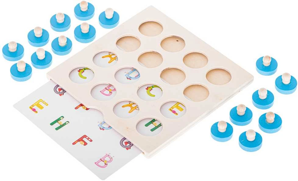 Ikonka KIK medinis atminties žaidimas, 4 kortelės
