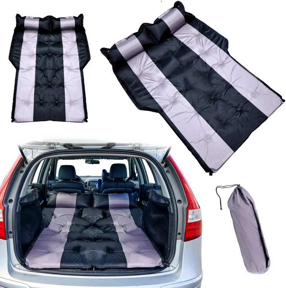 Ikonka Pripučiamas čiužinys automobilinė lova 180x120cm juodas
