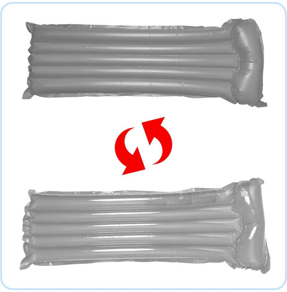 BESTWAY 44013 Pripučiamas plaukimo čiužinys pilkos spalvos