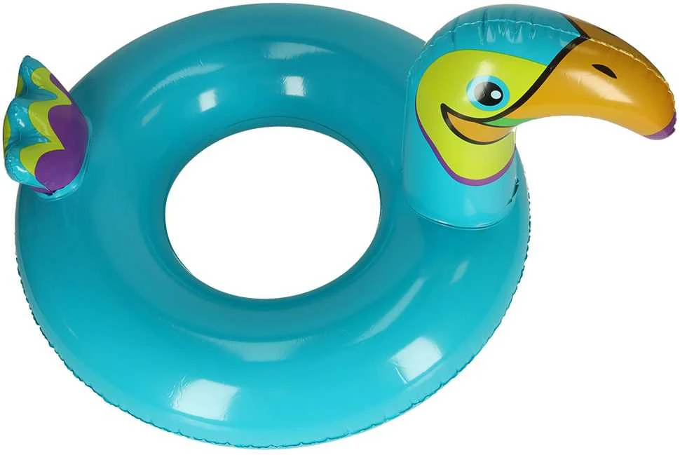Ikonka Pripučiamas vaikiškas plaukimo žiedas Toucan 70cm