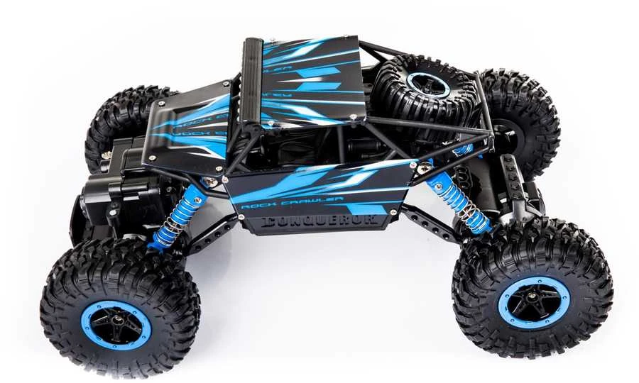 Roger RC automobilis Rock Crawler HB 2.4GHz 1:18 mėlynas