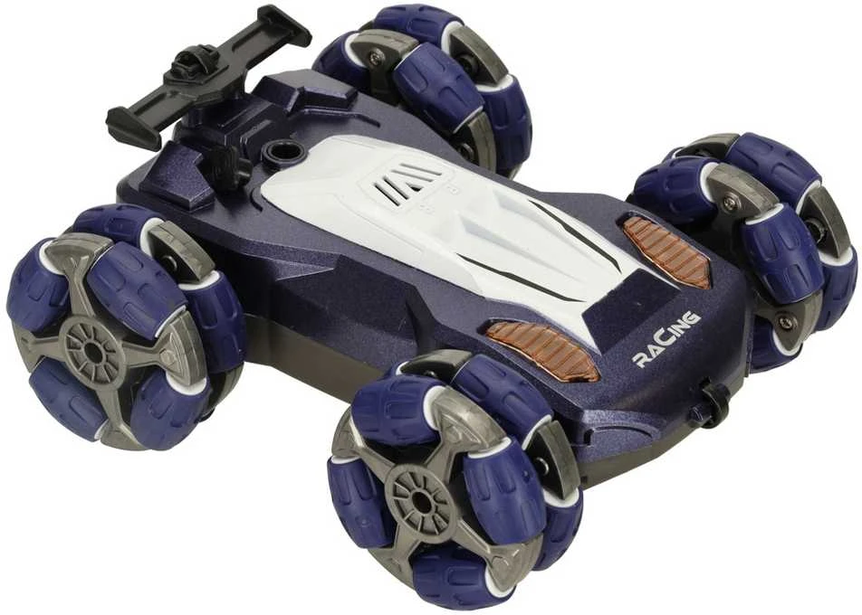 RC nuotolinio valdymo automobilis dvigubais ratais