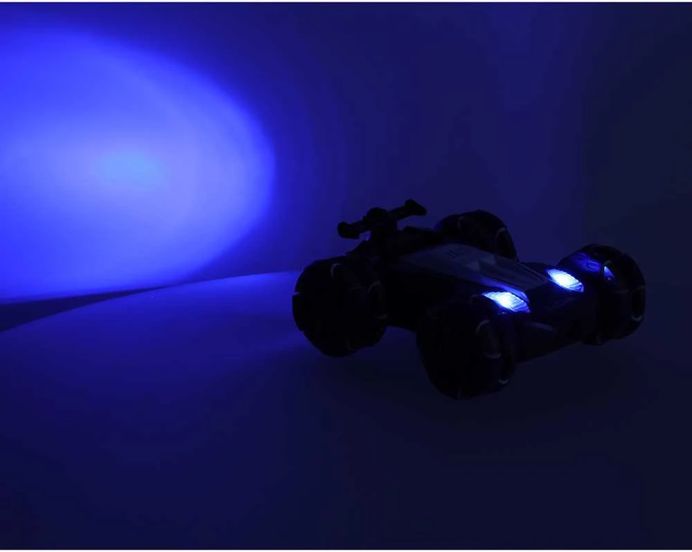 RC nuotolinio valdymo automobilis dvigubais ratais