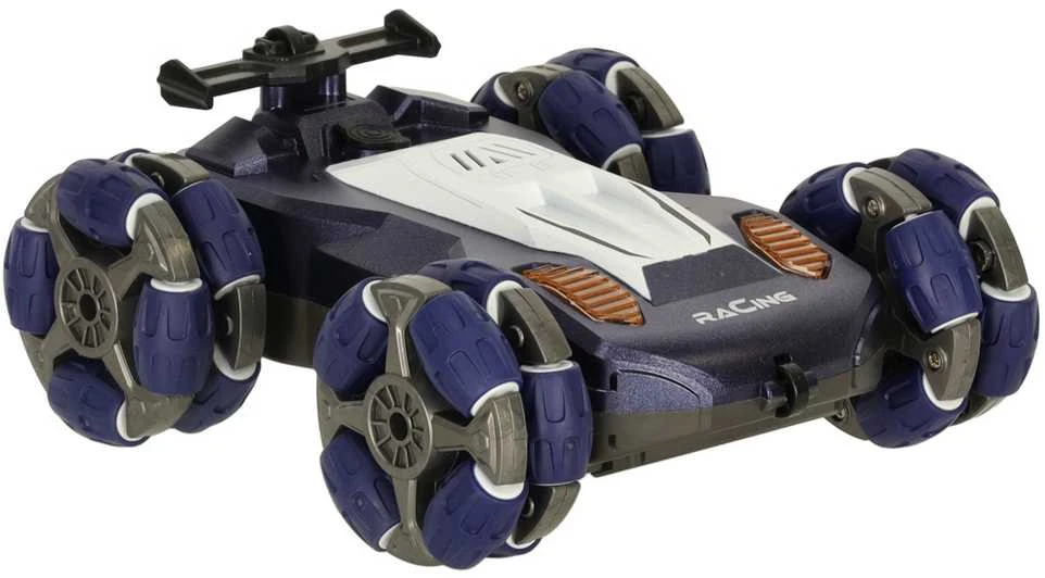 RC nuotolinio valdymo automobilis dvigubais ratais