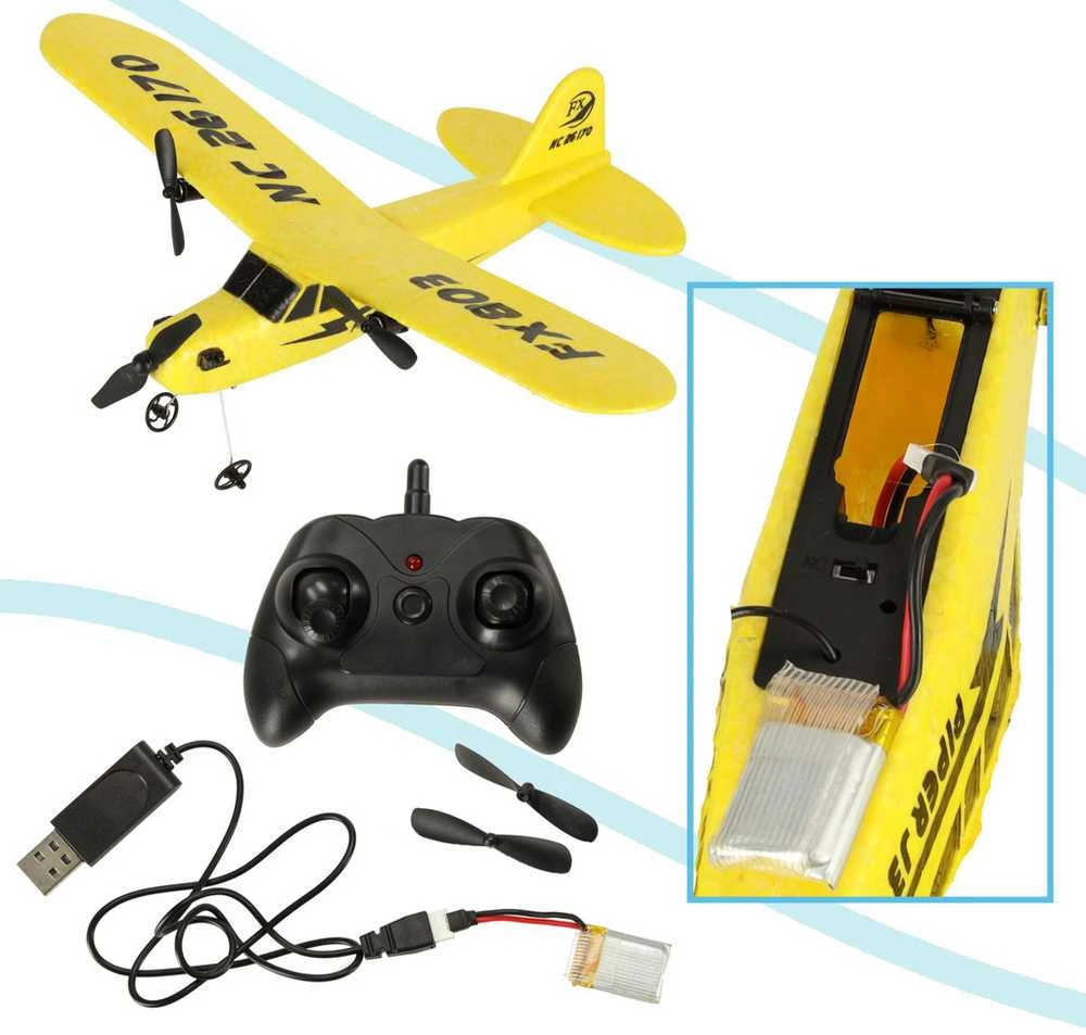 RC orlaivis FX803 Piper 150mah