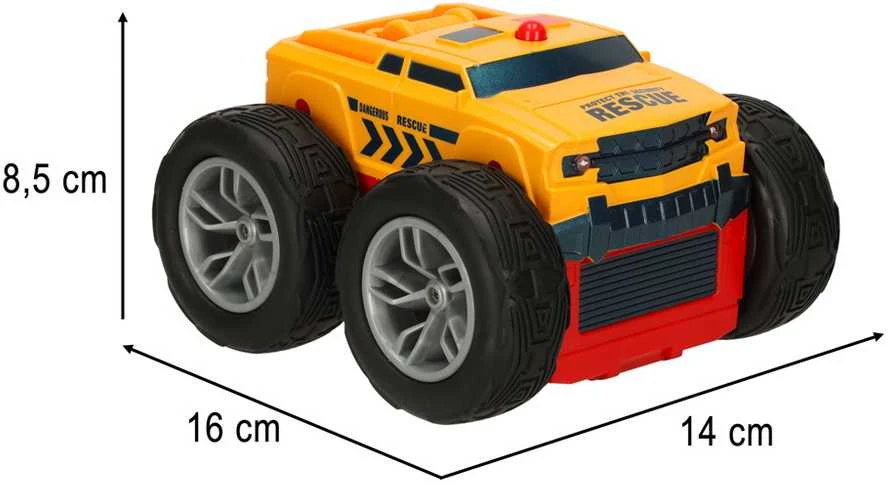 KX Revolt 2 pusių gelbėjimo lenktynininkas Nuotoliniu būdu valdomas automobilis