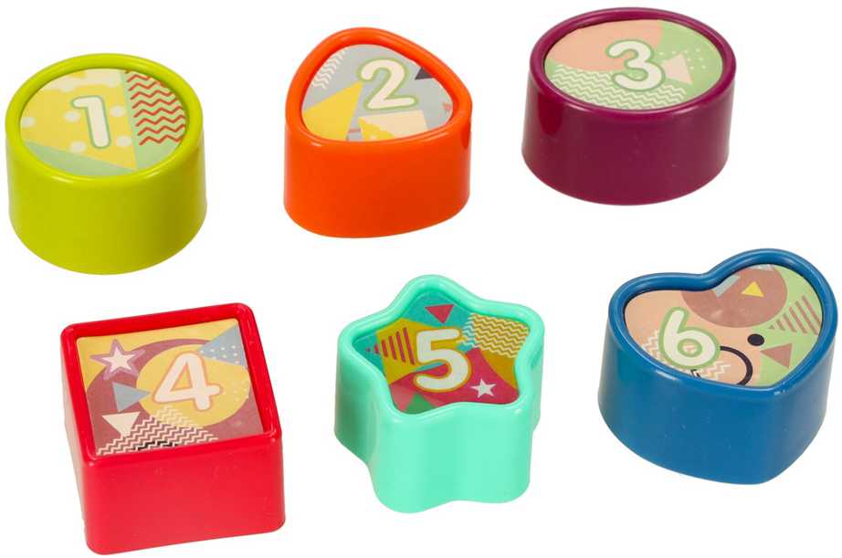 Ikonka Sensorinis žaislinis kubas vaikams 7in1
