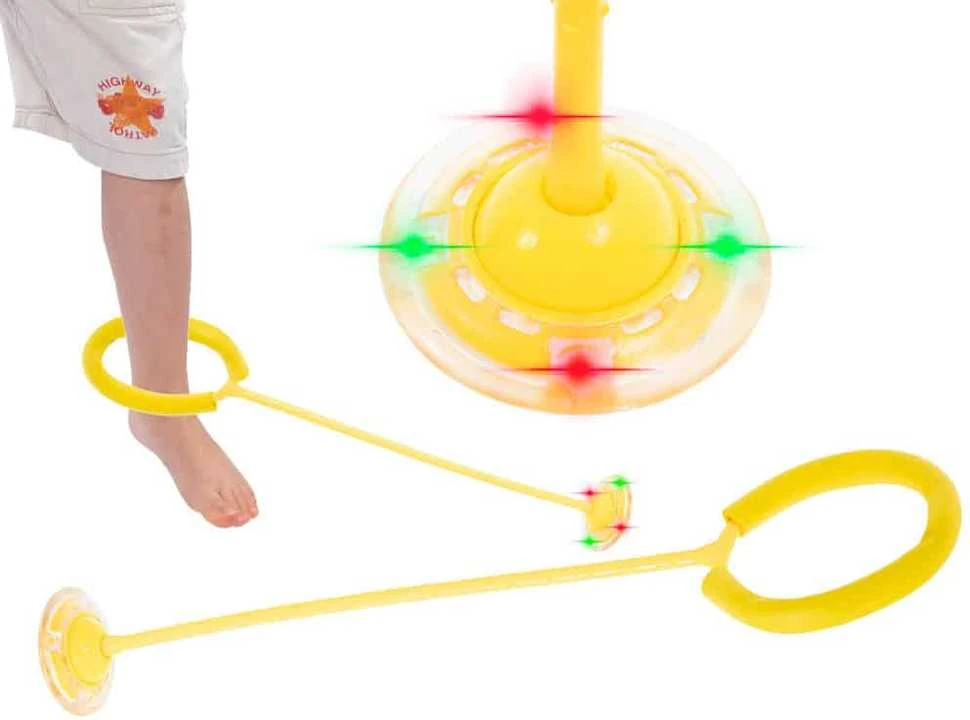 Ikonka KIK šviečianti čiurnos šokdynė HULA HOP LED