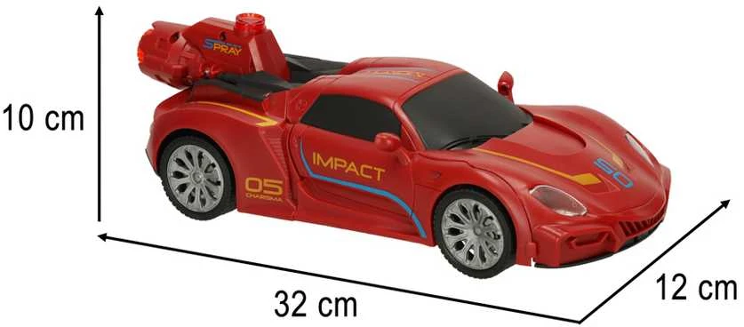 Transformerio robotas lenktyninis automobilis Revolt TRANSFORMING ROBOT RACER