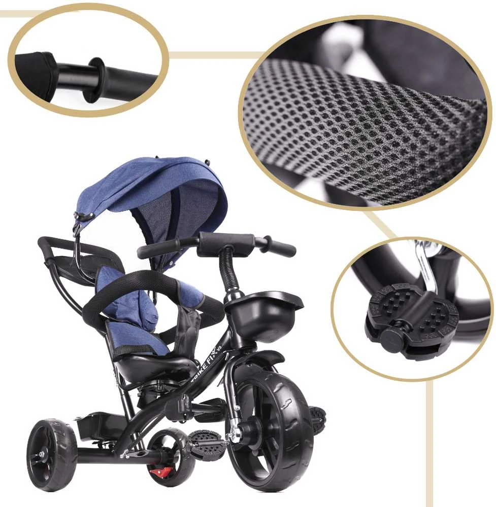 Trike Fix Triratis Fix Lite tamsiai mėlynas