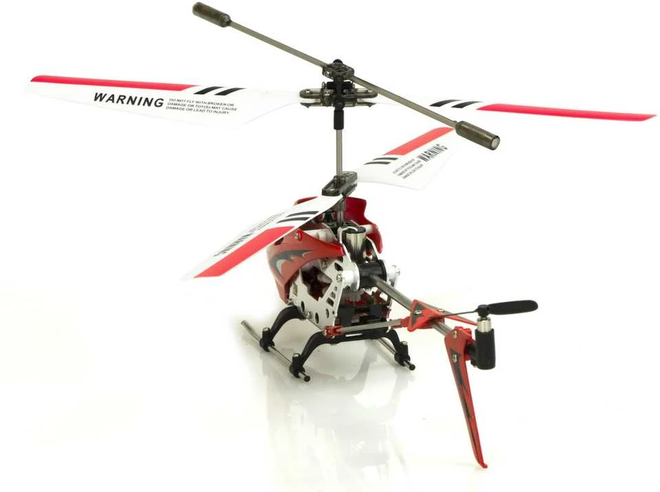 SYMA S107G RC sraigtasparnis raudonos spalvos