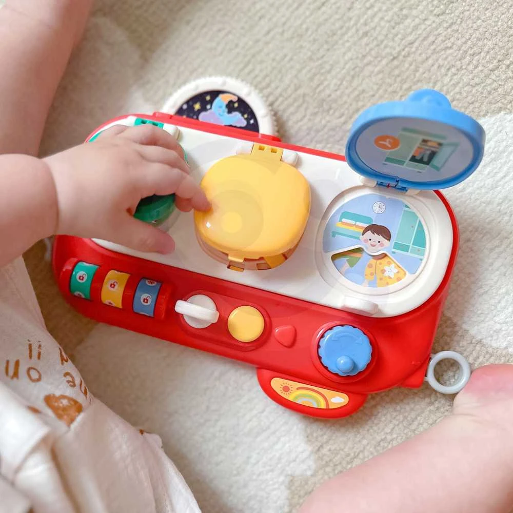 Interaktyvi manipuliacinė edukacinė žaislų lenta WOOPIE BABY